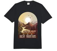 Kanada British Columbia Kanadier Rocky Mountains Comfort Colors Adult Heavyweight T-Shirt