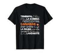 Kanarische Inseln Retro Seestern Vintage Urlaub Souvenir Preisgünstiges Grafik-T-Shirt