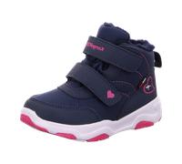 KangaROOS Baby Klettstiefel für Mädchen, blau, Größe 22 EU