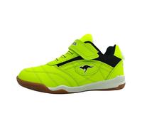 KangaROOS Backyard 2.0 EV Hallenturnschuh, neon Yellow/Jet Black, 33 EU