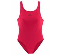 Badeanzug KANGAROOS, Damen, Gr. 42, N-Gr, rot, Polyamid, unifarben, Badeanzüge, mit Unterbrustgummi, sportlich, mit Ringerrücken (810281-42) rot