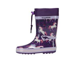 Kangaroos Barfußschuhe "Summerrain" in Lila - Größe 33 | Babygummistiefel