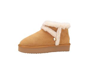 Kangaroos Boots "K-UW Platform" in Hellbraun - Größe 40 | Damen Stiefel