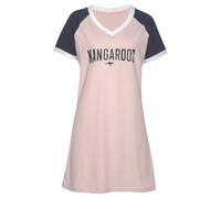 KANGAROOS Damen Bigshirt rosa-dunkelblau Gr.32/34