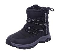KangaROOS Damen K-fw Shego Schneestiefel, Jet Black Steel Grey, 38 EU