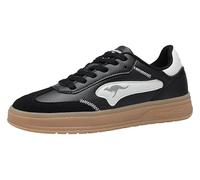 KangaROOS Damen K-GW Heaven OG Sneaker, Jet Black/White, 39 EU