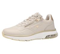 KangaROOS Damen K-PL Proud RV Sneaker, cool beige/Rich Gold, 42 EU