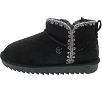 KangaROOS Damen K-UW Mock Schneestiefel, Jet Black/Steel Grey, 41 EU