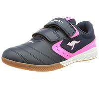 KangaROOS Damen K5-Court V Sneaker, dk Navy/neon pink, 40 EU