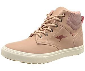KangaROOS Damen Kavu X Sneaker, Rosa Rot, 35 EU