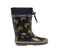 KangaROOS Jungen Unisex Kinder K-Rain Gummistiefel, dk Navy/monstertruck, 34 EU