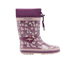 Kangaroos Gummistiefel "K-Rain" in Lila - Größe 28 | Babygummistiefel