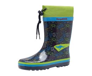 Kangaroos Gummistiefel "K-Summerrain" in Dunkelblau - Größe 32 | Babygummistiefel