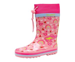 Kangaroos Gummistiefel "K-Summerrain" in Pink - Größe 24 | Babygummistiefel