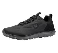 KangaROOS Herren K-MKT Guni OS Sneaker, Jet Black/Steel Grey, 40 EU