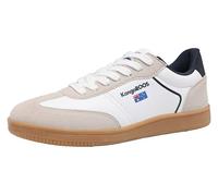 KangaROOS Herren K-NES Larry Sneaker, White/Jet Black, 42 EU