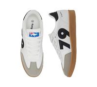 KangaROOS Herren K-NES Patty Sneaker, White/Jet Black, 44 EU