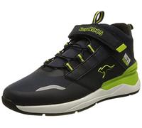 KangaROOS Herren KD-Dose EV Sneaker, dk Navy/Lime, 36 EU