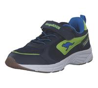 KangaROOS Jungen K-NI Chino Ev Hallenturnschuh, Dk Navy Lime, 35 EU