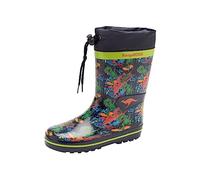 KangaROOS Jungen K-rain Gummistiefel, Dk Navy Comic, 25 EU