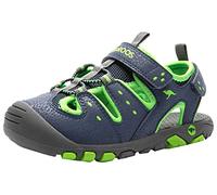 KangaROOS Jungen K-Trek Sandale, dk navy/lime, 29 EU