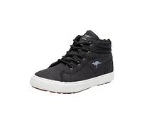 KangaROOS Jungen Kavu I Sneaker, Jet Black White, 34 EU