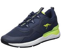KangaROOS Jungen Kd-road Sneaker, Dk Navy Lime, 28 EU