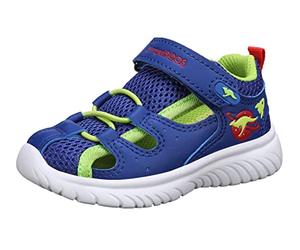 KangaROOS Jungen Ki-speedlite Ev Sandale, Navy Lime, 27 EU