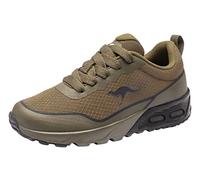 KangaROOS Jungen Kx-3500 Sneaker, Olive Jet Black 8010, 37 EU