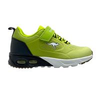 Kangaroos Jungen Kx-Bases Ev Sneaker, Lime Jet Black, 33 EU