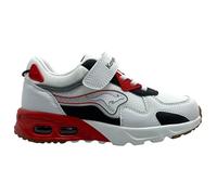 KangaROOS Jungen Kx-hold Ev Sneaker, White Fiery Red, 29 EU