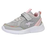 KangaROOS Jungen Mädchen K-NY Chip EV Sneaker, Vapor Grey/Frost pink, 21 EU