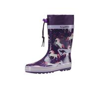 KangaROOS Jungen Mädchen K-Summerrain Stiefel, acai/Unicorn, 27 EU