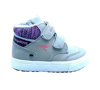 KangaROOS Jungen Mädchen KAVU Primo V Sneaker, Vapor Grey Dusty Rose, 21 EU