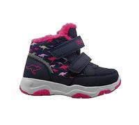 KangaROOS Jungen Mädchen KS-Goku V Stiefel, dk Navy/Daisy pink, 21 EU