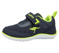 KangaROOS Jungen Unisex Kinder K-BFI Roots EV Barfußschuhe, dk Navy/Lime, 28 EU