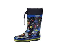 KangaROOS Jungen Unisex Kinder K-Summerrain Stiefel, dk Navy/Fishy, 29 EU