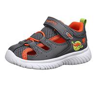KangaROOS Jungen Unisex Kinder KI-Speedlite EV Sandale, Steel Grey/Flame, 28 EU