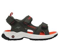 KangaROOS Sandale K-AS Ture Olive/Flame für Kinder Größe 28