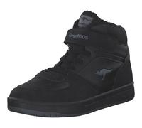 Kangaroos Unisex Kinder K-cp Bound Mid Ev Sneaker, Jet Black Steel Grey, 39 EU