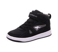 KangaROOS Unisex Kalley Ii Ev Sneaker, Jet Black Steel Grey, 35 EU