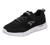 KangaROOS K-ETK Possum EV Mädchen und Jungen Sneaker in Schwarz mit Klettverschluss, für Schule. schwarz Gr. 33