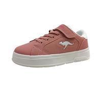 KangaROOS Kinder-Mädchen-Sneaker-Slipper-Klettschuh K-GK Milky EV Rosa-Weiß rot29
