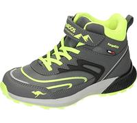 KangaROOS K-HK Teak Mid EV RTX Wanderschuh, Steel Grey/Lime, 29 EU