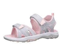 KangaROOS Damen K-Leni Fee Sandale, Grey/Frost pink, 40 EU