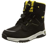 KangaROOS K-MJ North RTX Stiefel, Jet Black/neon Yellow, 40 EU