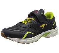 KangaROOS K-Ni Lucky EV Indoor Court Shoe, dk Navy/Lime, 37 EU( 4 UK)