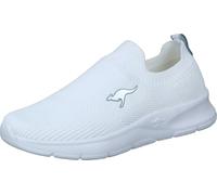 KangaROOS Damen K-NJ Doja Slippers & Mokassins, White/Stone Green, 42 EU