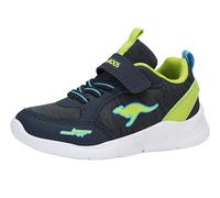 KangaROOS Jungen Unisex Kinder K-NY Chip EV Sneaker, dk Navy/Lime, 23 EU