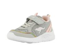 KangaROOS Jungen Mädchen K-NY Chip EV Sneaker, Vapor Grey/Frost pink, 26 EU